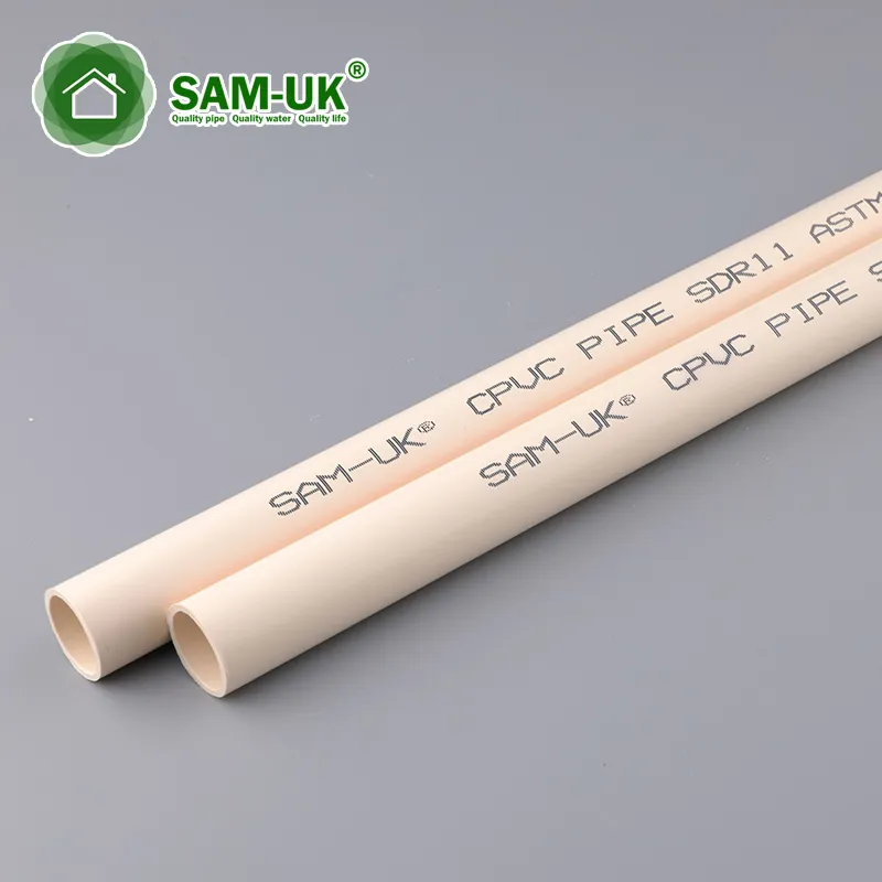 Custom Size CPVC Pipes ASTM D2846 Plastic CPVC Water Pipes and Fittings Custom Size CPVC Pipes ASTM D2846 Plastic CPVC Water Pipes and Fittings