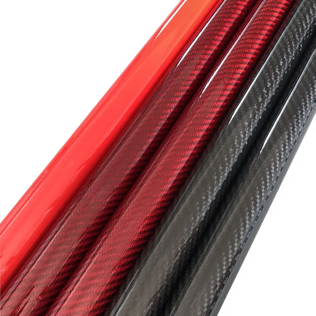 Carrier of Chemical Activator Carbon Fiber Product Type Square Carbon Fiber Telescopic Tube Structural