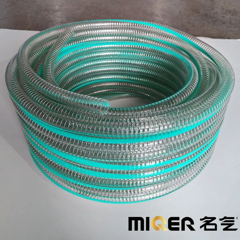 4 Inch Non-Toxic Food Grade PVC Steel Wire Hose Pipe