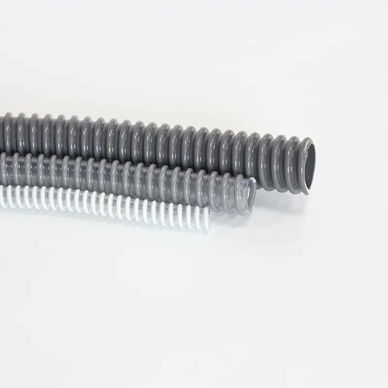 Durable PVC Spiral Wire Corrugated Pipe for Safe Cable Management