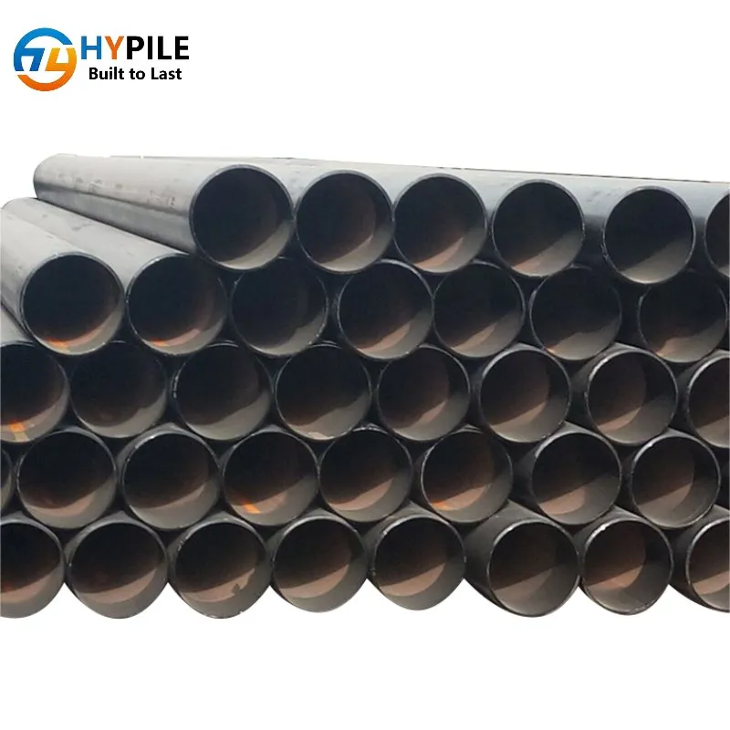 Hypile En10219 S355 LSAW Steel Pipe for Port Expansion/Cofferdam Piling