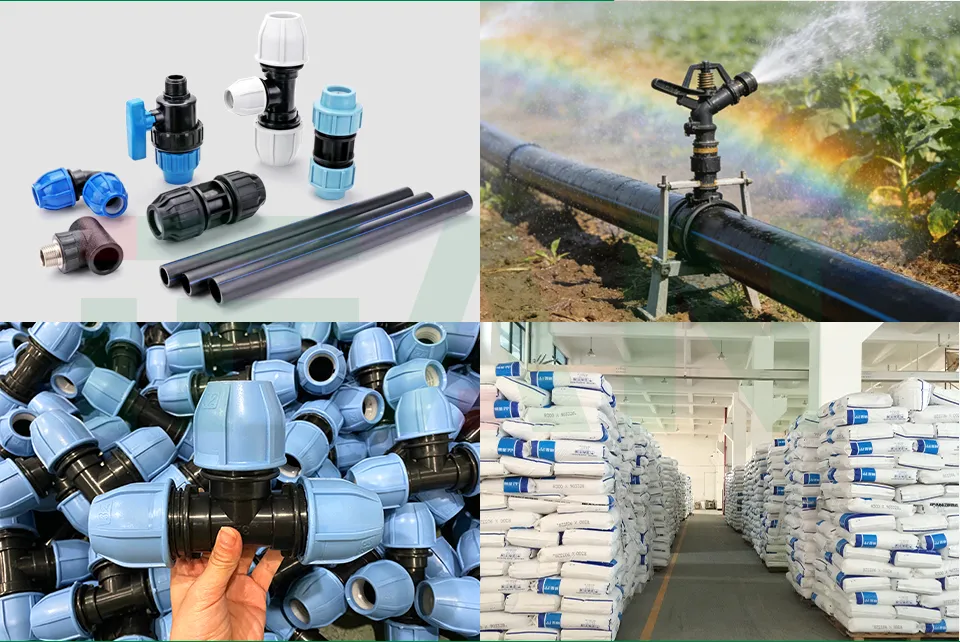 Ifan Water Supply Irrigation PE Compression Fitting HDPE Pipe Fitting Male Threaded Socket HDPE Fitting