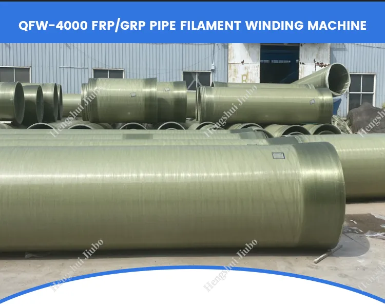 Industrial FRP Pipe and Tube Manufacturing Machine for Chemical Plants