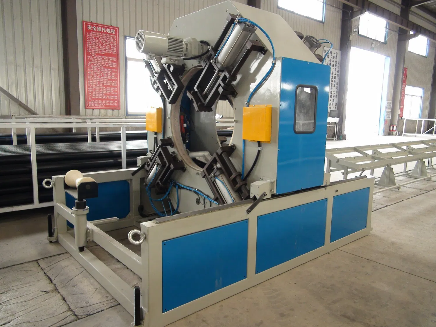 280/630mm PE HDPE PP PPR ABS Pex Silicon Core Pipe Extrusion Machine Plastic Water Tube Production L