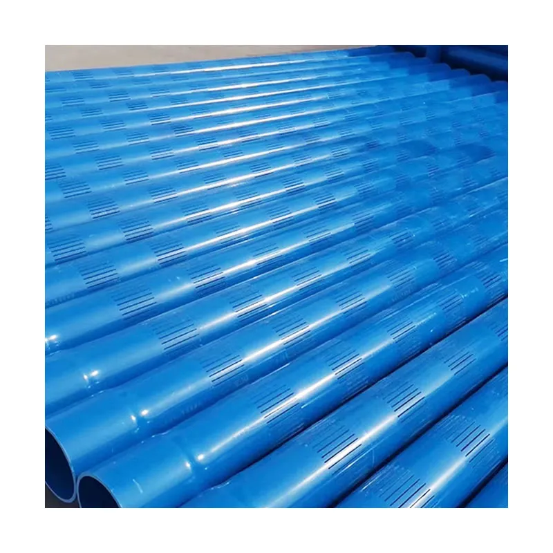 Water Well Drilling PVC /UPVC Casings and Screen Pipe Plastic 110mm 125mm 140mm 160mm 180mm
