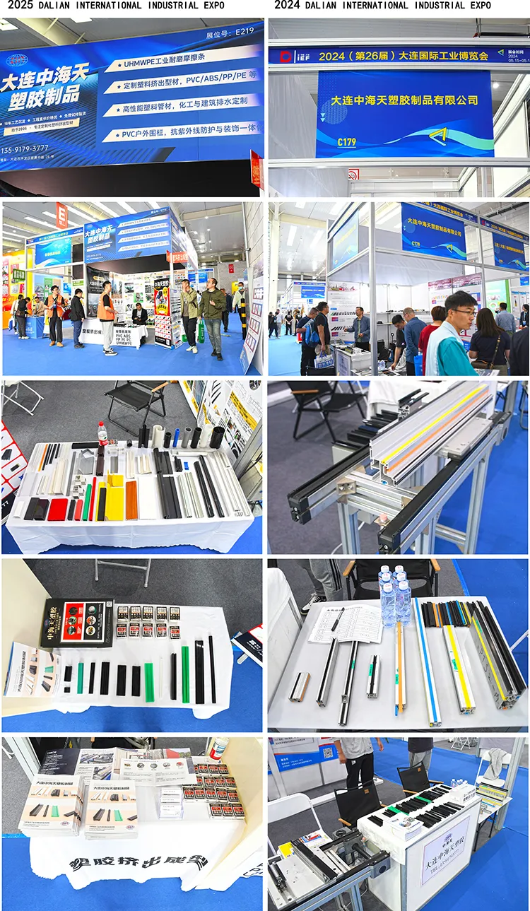 PE PVC ABS Profile Shaped Building Material Anti Static Plastic Pipe