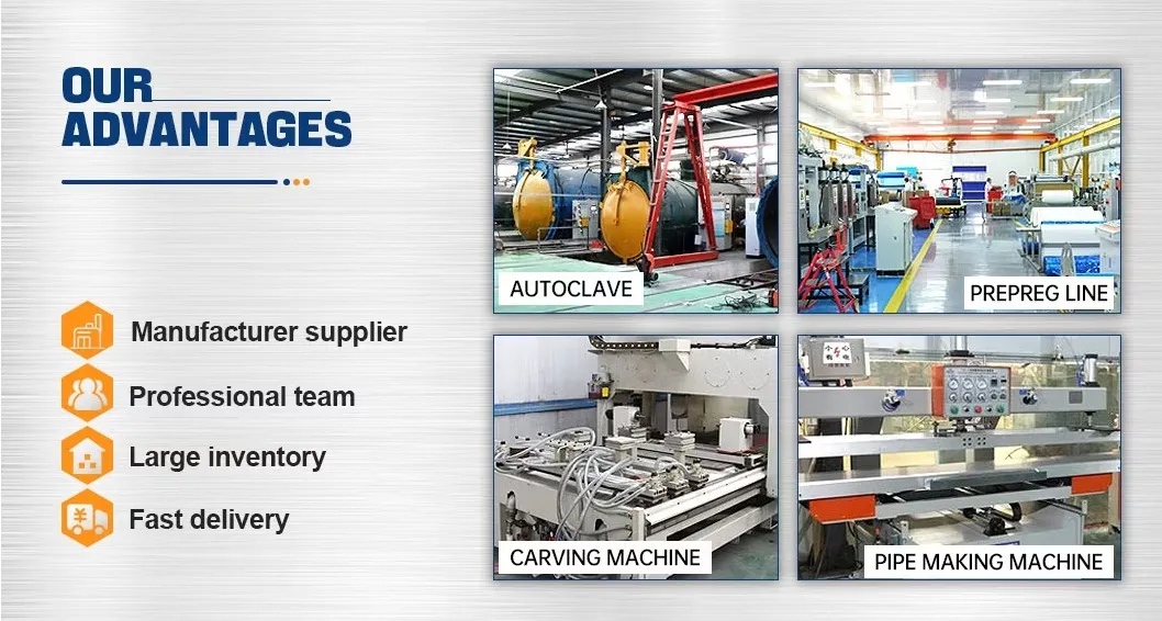 Carbon Fiber Round Tube Carbon Fiber Propeller Tube