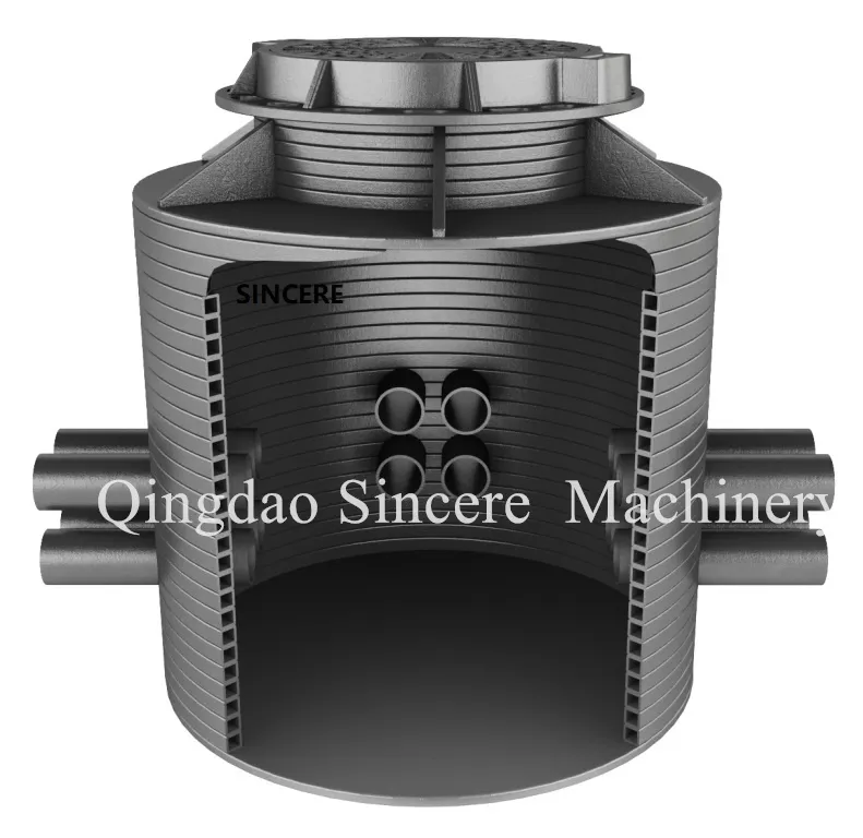 1600 1800 Plastic Civil Wastewater Treatment Pump Station Pipe Extrusion Machine Production Line