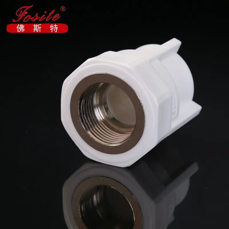 Green Color PPR Fittings Male Elbow Pipe Coupling Plastic Pipe Fittings