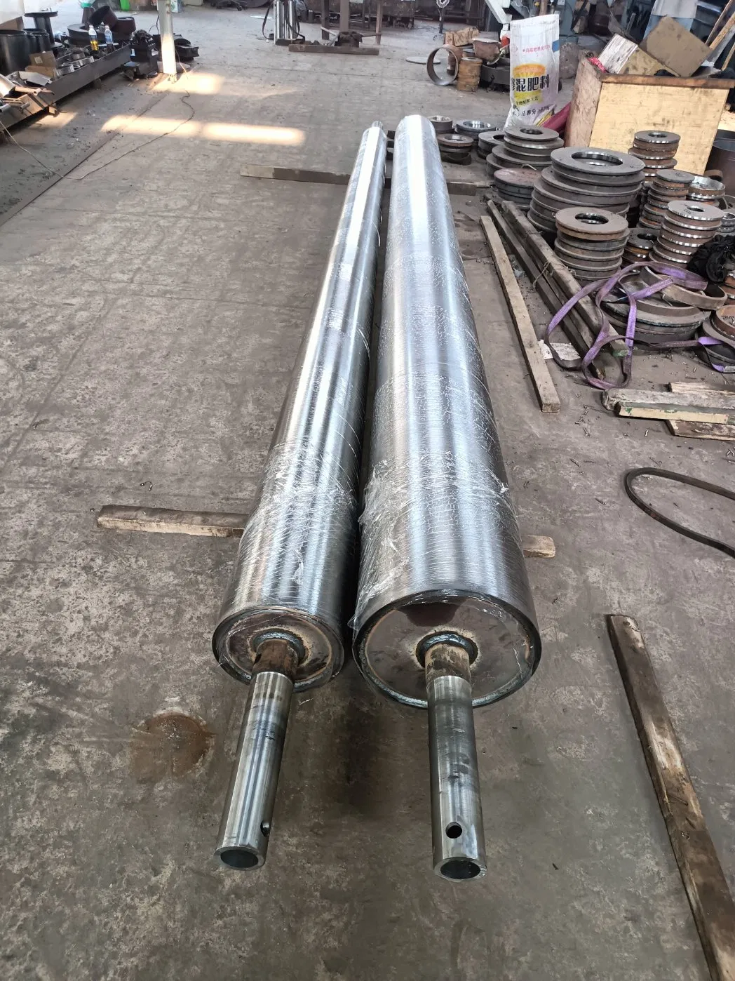 Molding Fiberglass Jiubo DN600-DN4500 FRP Pipe Continuous Filament Winding Equipment
