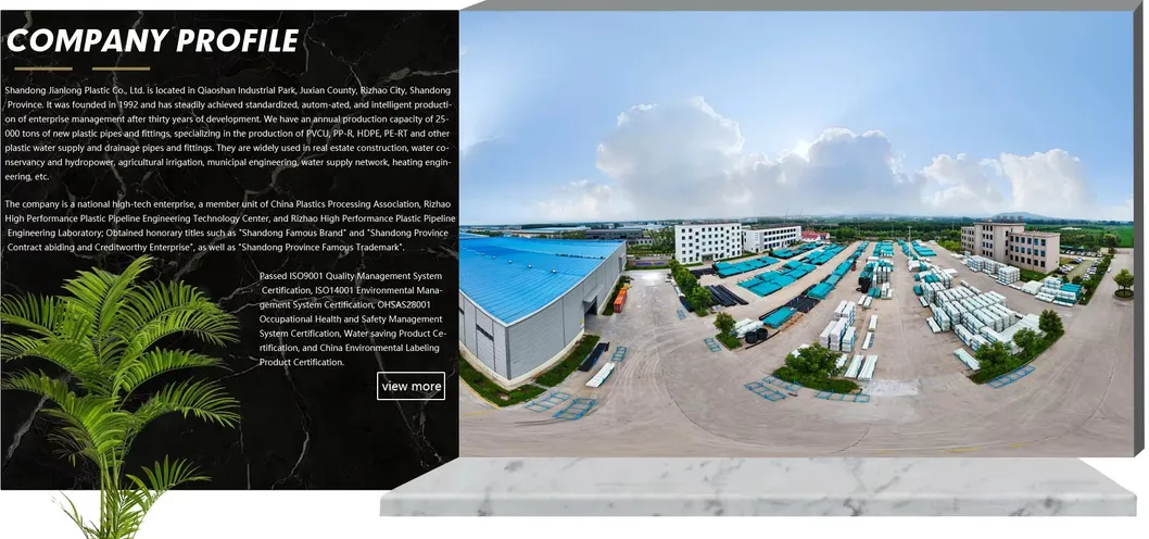 Made in China PVC Pipe American Standard PVC Water Supply Pipe PVC-U Drilling Pipe ASTM Tubes