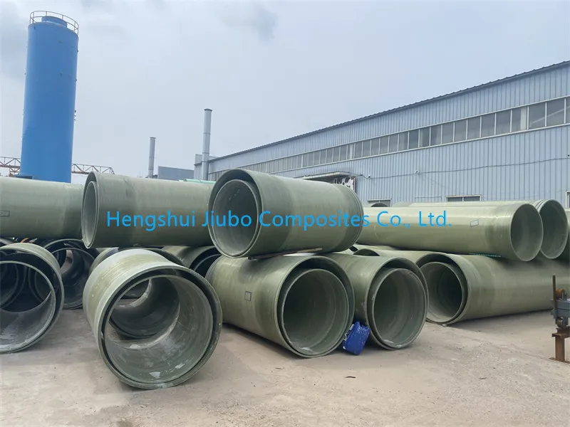 FRP Desulfurization Pipes Fgd Tubes for Coal-Fired Power Plant