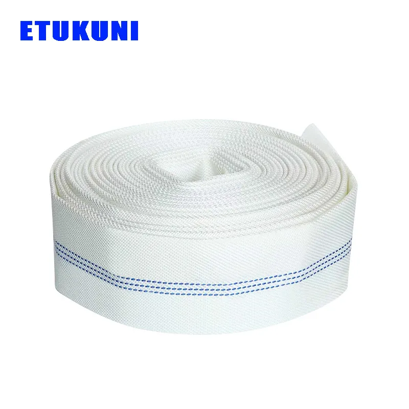 Inch 1/1.5/2/2.5 PVC Fire Layflat Water Drainpipe Hose Pipe with High-Strength Twill Fabric