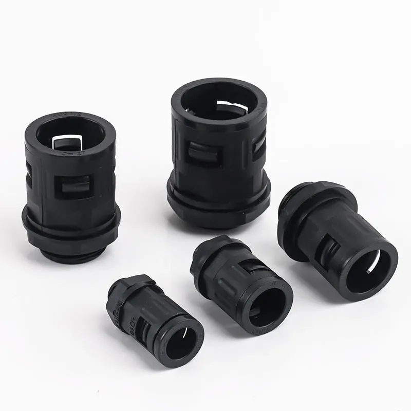 Durable Waterproof Corrugated Pipe Connector Made with Nylon 66