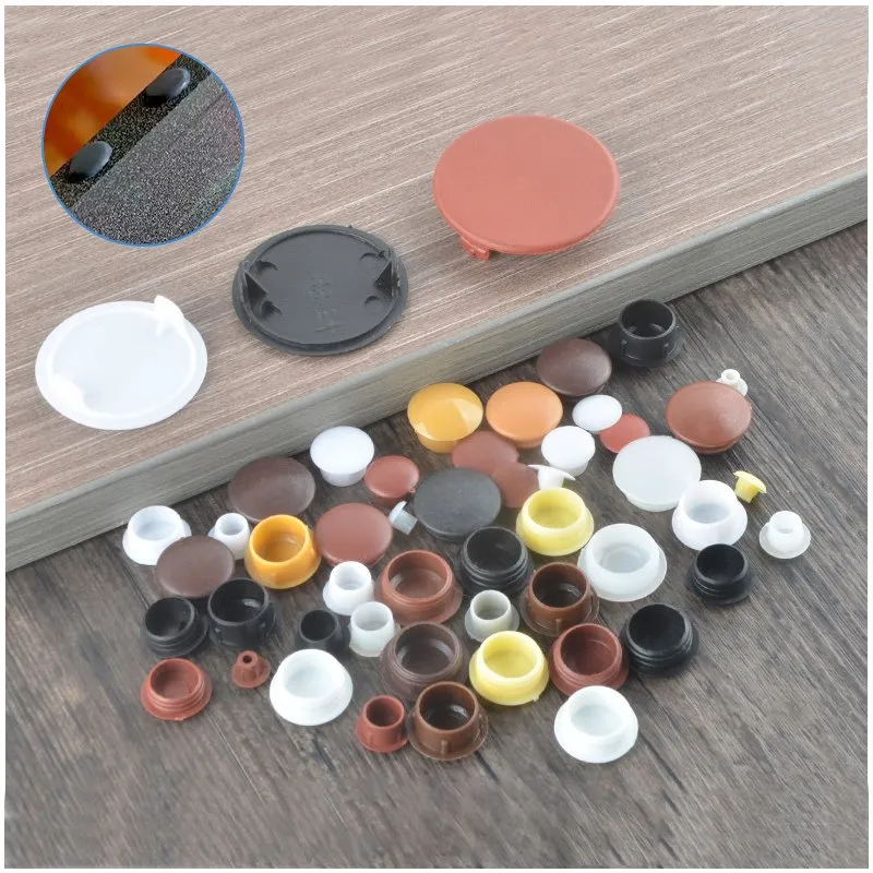 Furniture Threaded Hole Plug/Waterproof Post Pipe Insert End Caps Hole Plugs