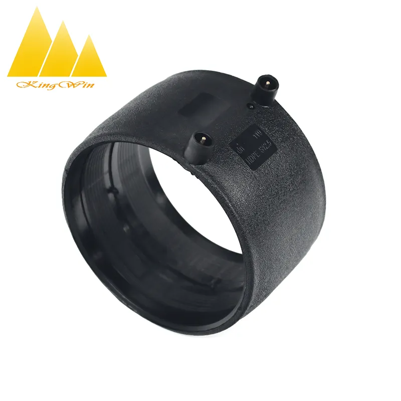 Wholesale High Density Sanitary PE Drainage Fitting Polyethylene PE100 HDPE Equal Coupler Pipe Fitti