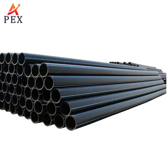 HDPE Drainage Pipe 1600mm Od - Heavy Duty Sn10 for Deep Burial (5m) , UV Stabilized Black