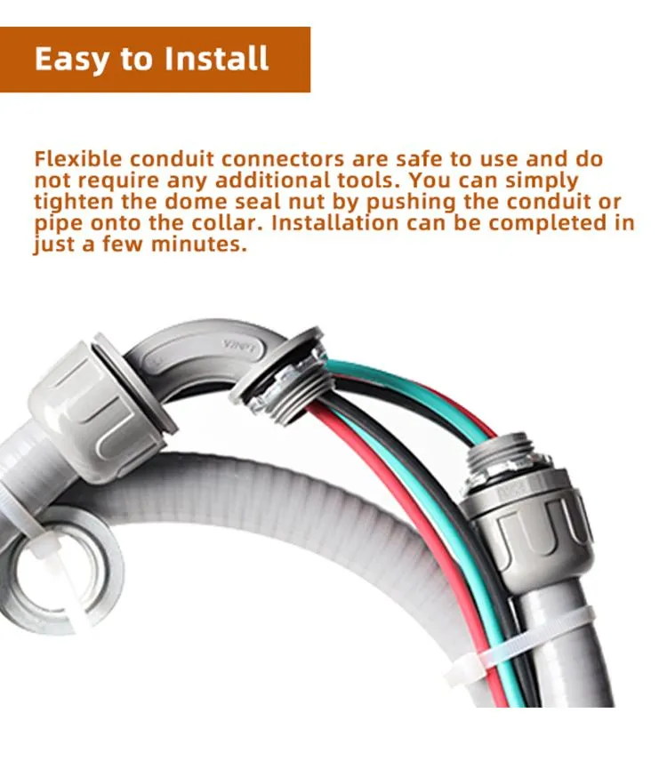 Durable Saltwater Resistant Nylon Hose Fitting for Marine Use