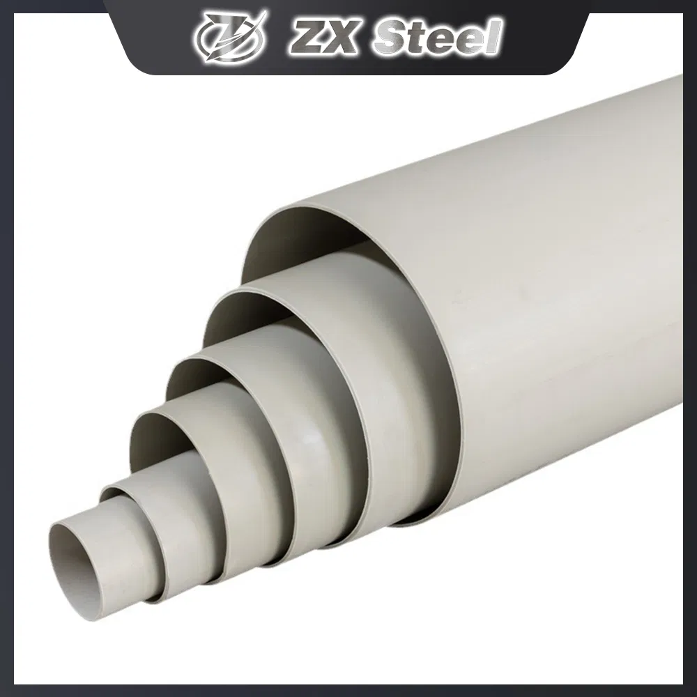 UV-Stabilized PVC Pipe: Pressure-Resistant Easy-Install Municipal Water Supply Tube