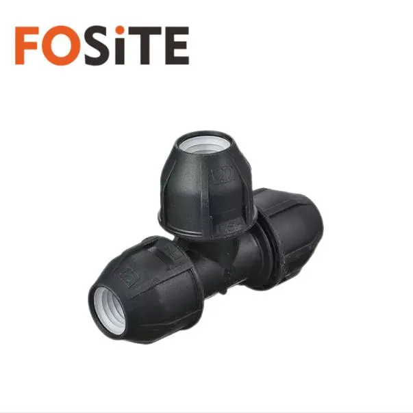 Fosite PE Pipe Fittings Black Color Female Thread Socket