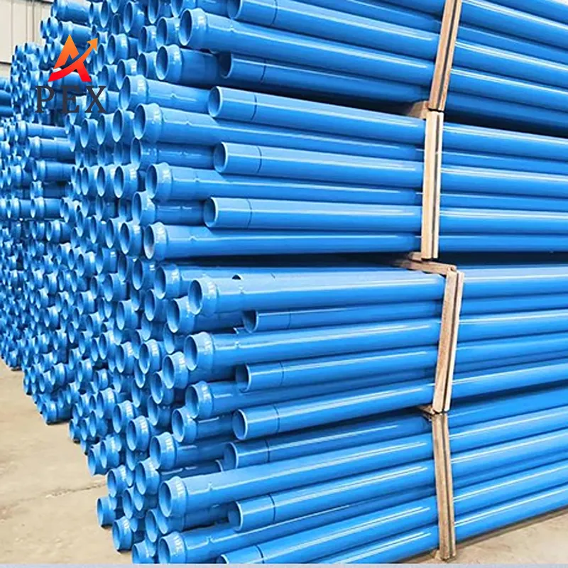 Well Casing Water Pipes Inch and Slotted 4 Threaded Deep UPVC Price 6 with 1 Drop for 2 Thread Sched