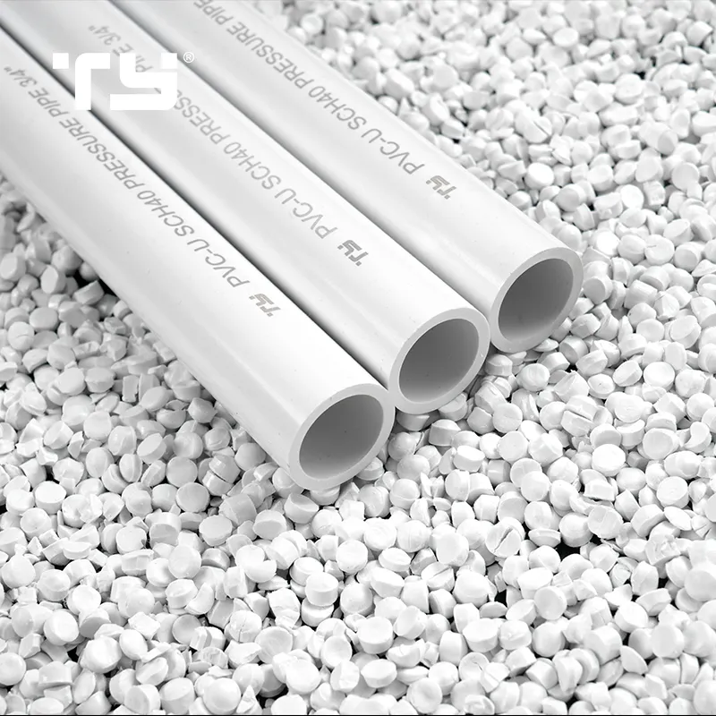 Ty Wholesale Full Size Sch40 Plastic PVC Pipe for Supply Water