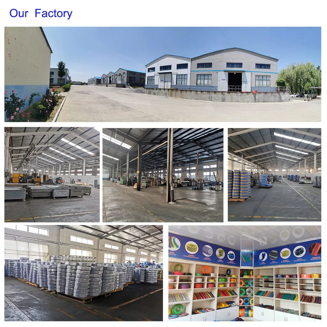 Fiber Braids Reinforced W. P. 20bar Small Diameter Rubber Water Hose PVC Pipe