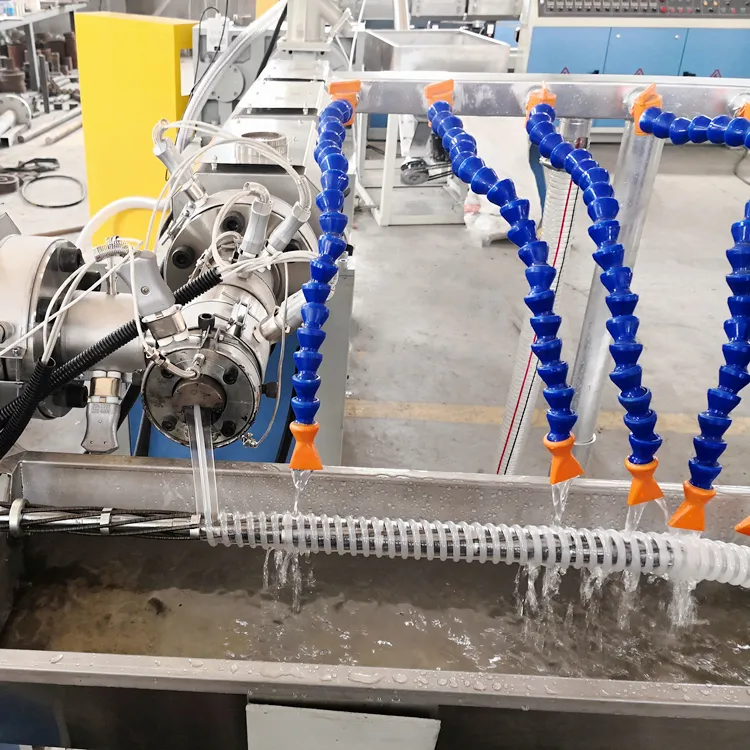 PVC-U Reinforced Pipe Production Line/PVC Reinforced Pipe Hose Equipment Supplier