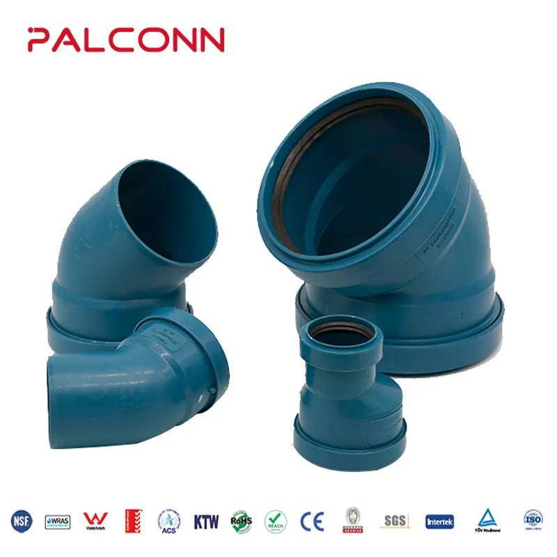 PP Soundproof Pipe and Fittings for Drainage System 50mm