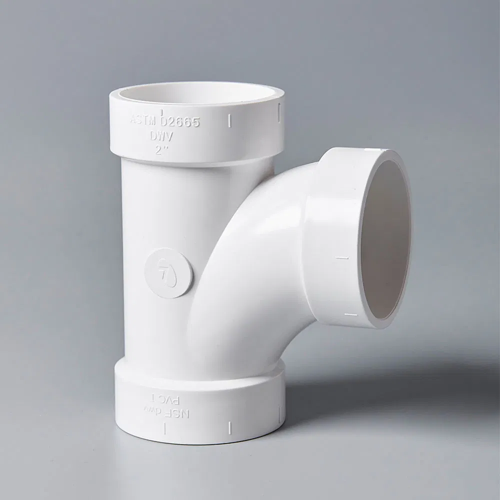 Premium 2-Inch PVC Tee Pipe Fittin