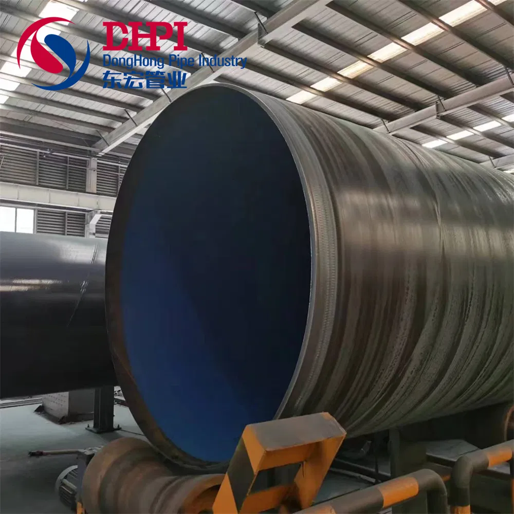 Factory Price API5l Carbon Steel Welded Pipe with 3PE/3lpe/Tpep Coating for Petroleum Pipeline Secur