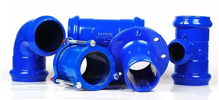 ISO 1083 ISO 2531 En 545 En598 Ductile Iron PVC Pipes Fittings for Pipeline Projects