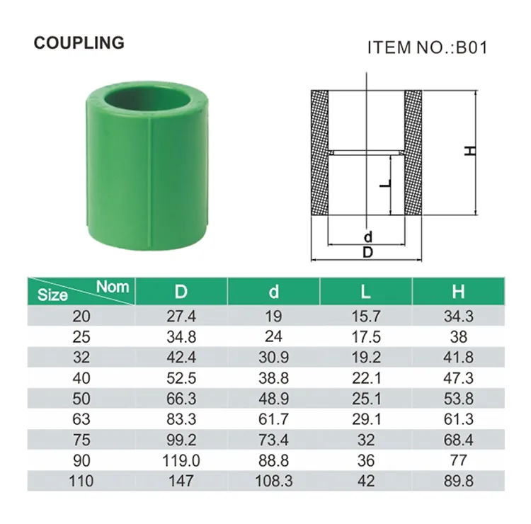 High-Quality PPR Pipe Fittings for Reliable Plumbing Solutions