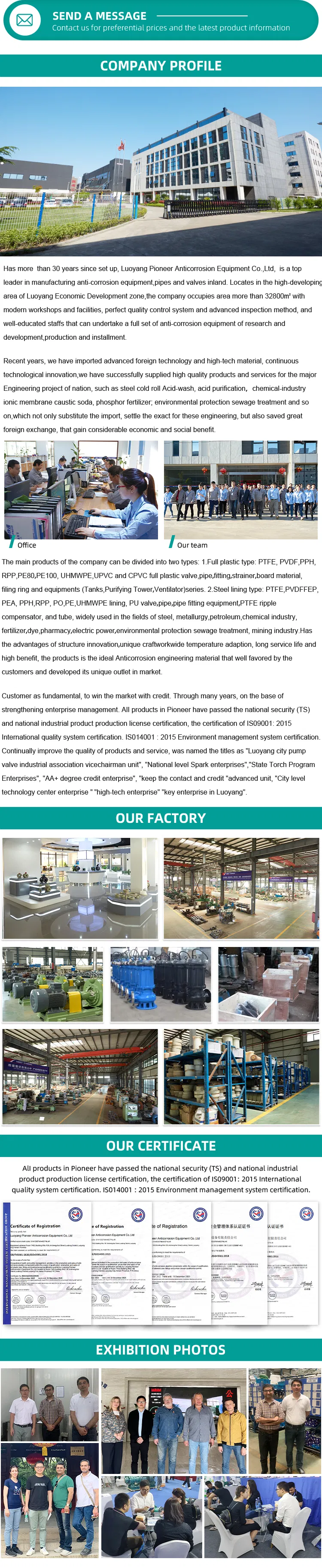 Pph Pipes&Fittings Manufacturer- Pph Pipe with 8077/8088 Standard