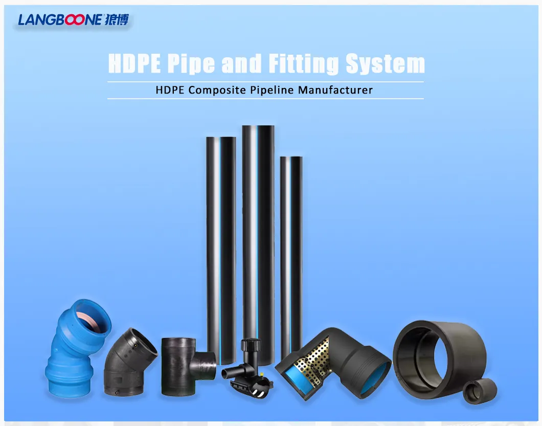 Electric Melting Pn18 Environmental Friendly PE Reducing Tee Pipe Fitting