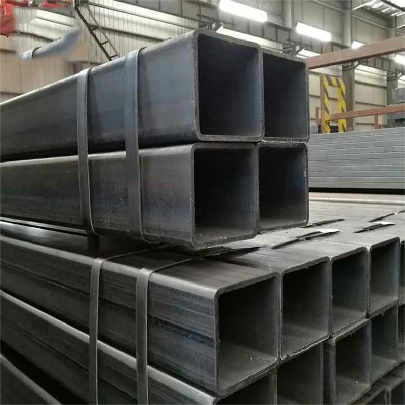 Scaffolding Pipe Sch40 Corrugated Square Hot DIP Galvanized Steel Pipe ERW Hollow Section Iron Recta