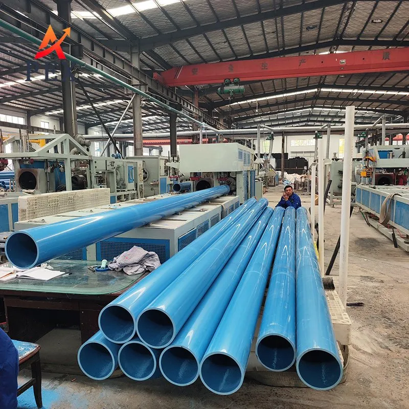 Durable PVC Well Casing and Screen Pipe PVC-U Pipe for Water Well Drilling
