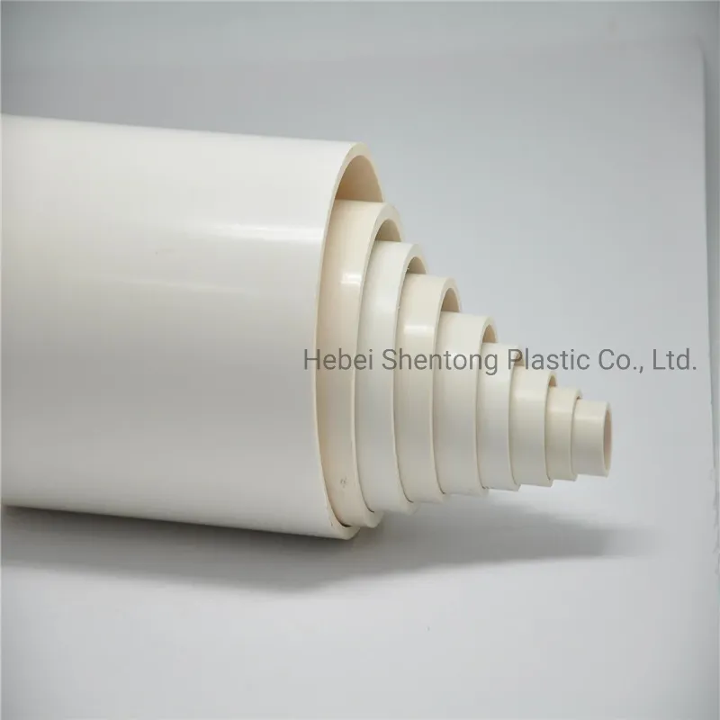 UPVC PVC Pipe 50mm 250mm 1200mm Pipe ISO Certificated for Water Supply PVC Drainage Pipe UPVC PVC Pipe 50mm 250mm 1200mm Pipe ISO Certificated for Water Supply PVC Drainage Pipe
