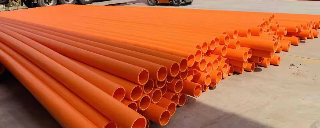 Conduit Plastic Mpp Pipe / Power Cable Pipe for Underground Electric/HDPE Tubes