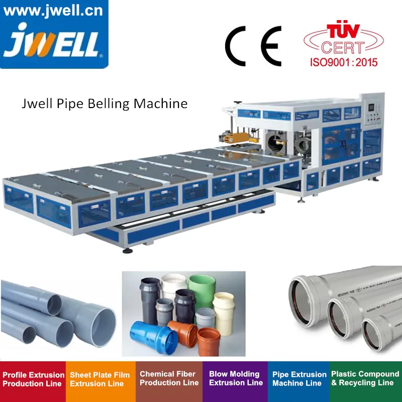 Jwell ASTM Standard Sch 40 80 Water Distribution Irrigation Drainage Sewage Pressure Non-Pressure 1/2" 3/4" 1" 1-1/4" 1-1/2" 2" CPVC PVC Plastic Pipes Machine