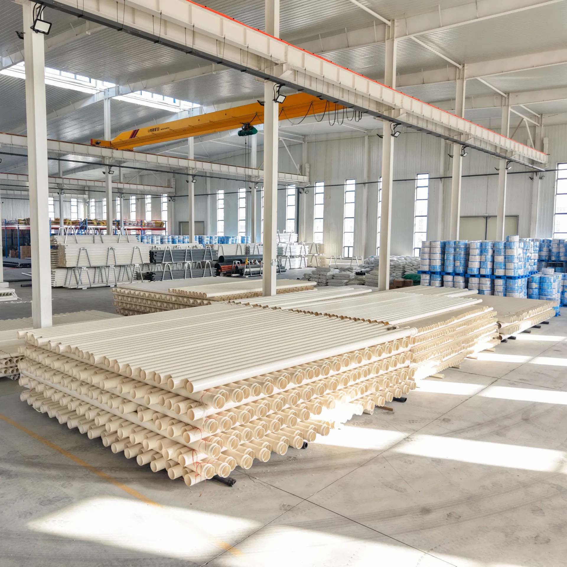 Custom Grey Easy Installation PVC Water Pipe for Supply