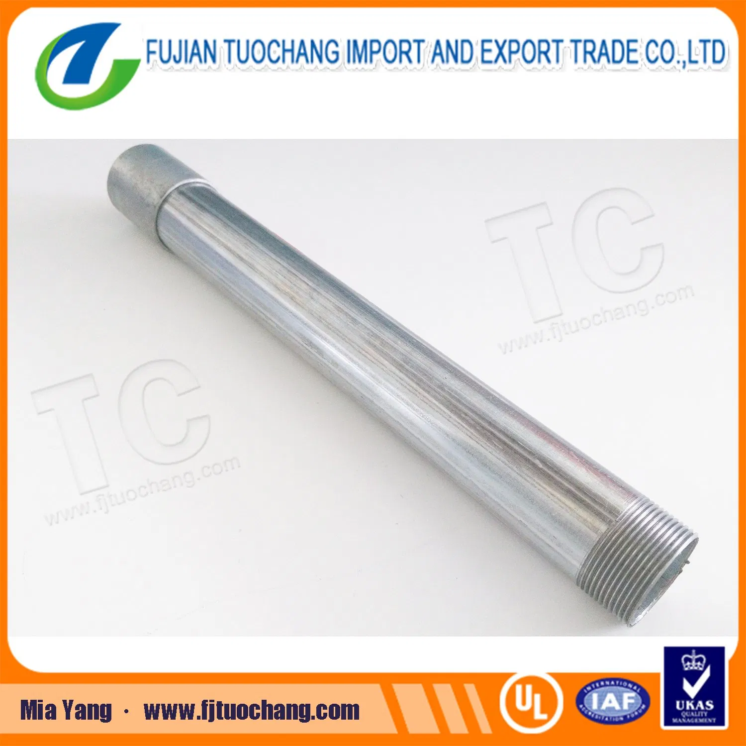 Zinc Coated IMC/ Rgd Electrical Conduit