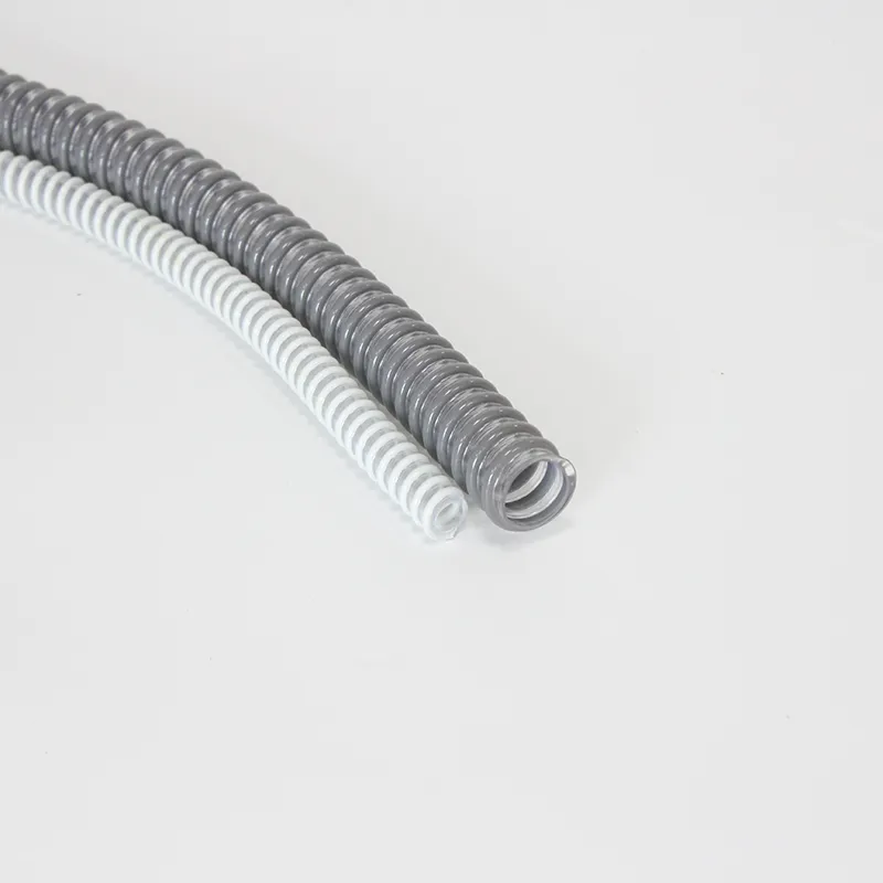 Flexible PVC Spiral Wire Corrugated Conduit Pipe for Enhanced Cable Protection
