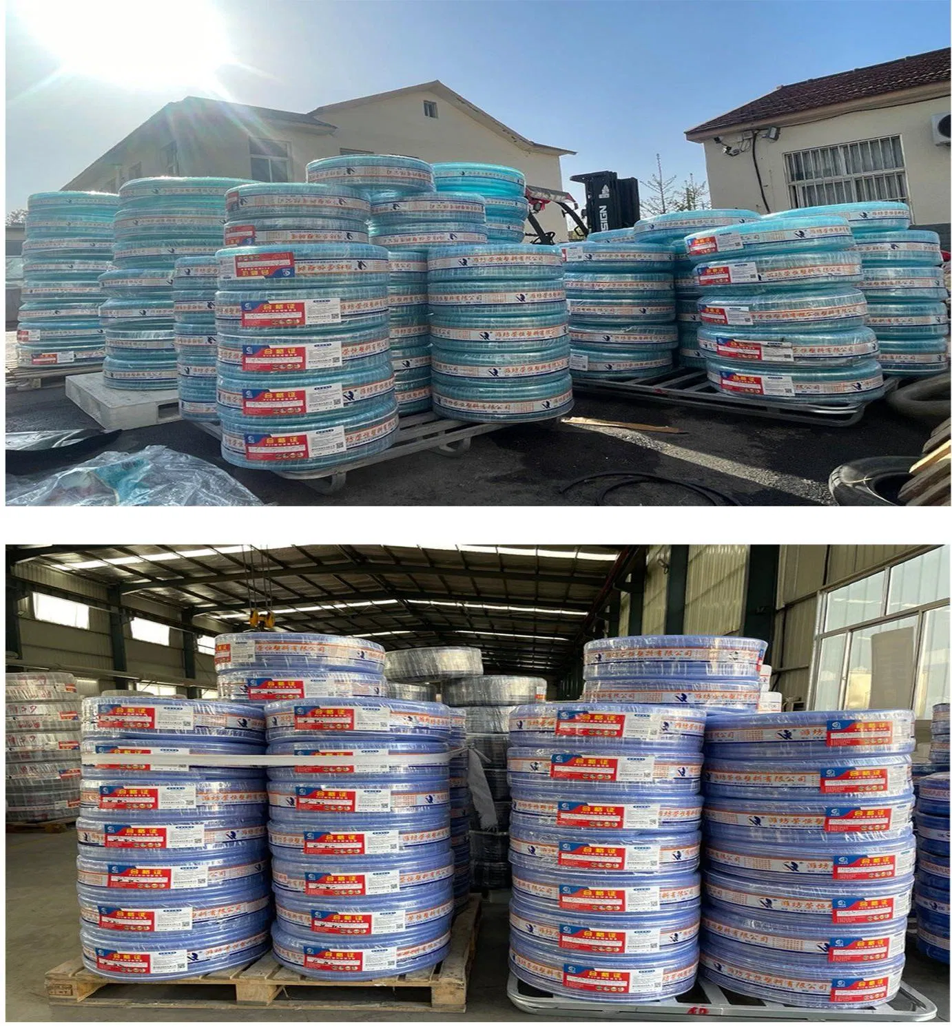 Flexible Transparent PVC Fiber Braided Reinforced Pipe Nylon Wear-Resistant Water Pipe