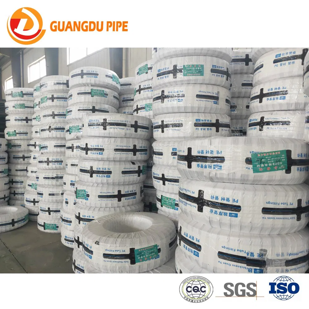 Professional Manufacturer PE High Density Polyethylene Water Supply Plastic HDPE Pipe for Drainage S
