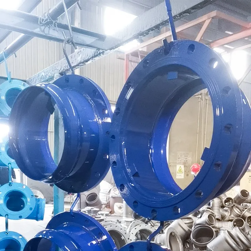 China Supplier En545 Ductile Iron Cast Iron Pipe Fittings Universal Pipe Restraint Flange Adaptor fo