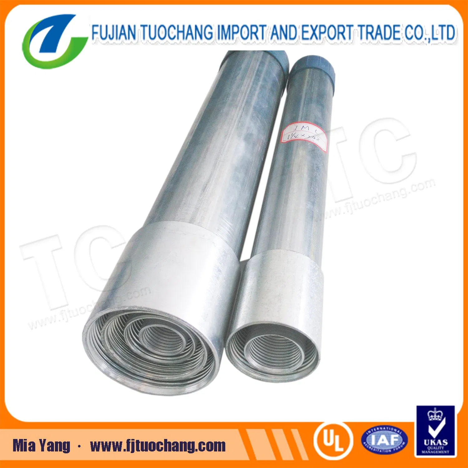 1/2" to 4" Galvanized Steel IMC/Rmc Wire Rigid Conduit