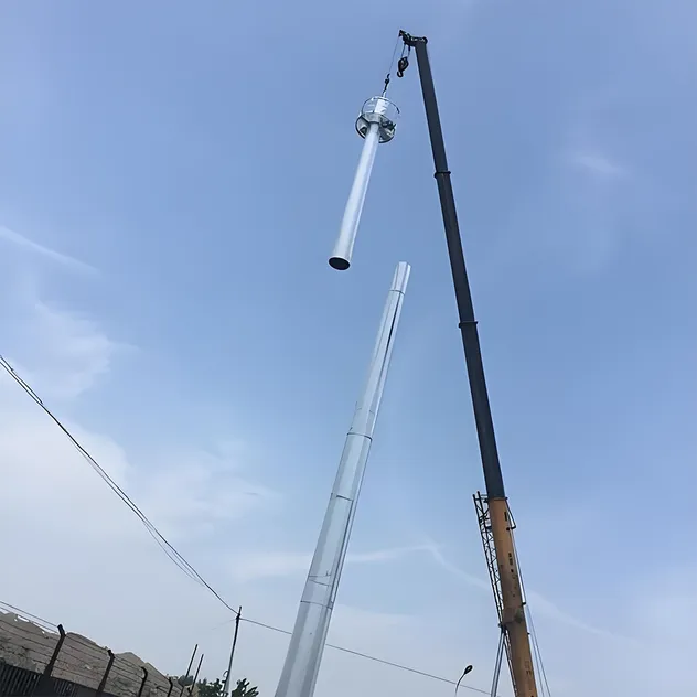 ISO Approved New Xinyuan 12032*2352*2352 Standard Mobile Antenna Single Pole Tower