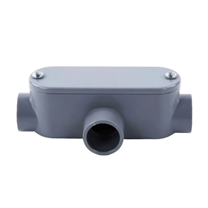 Sch40 Rigid Electrical Tube PVC Conduit Plastic Pipe Bell End