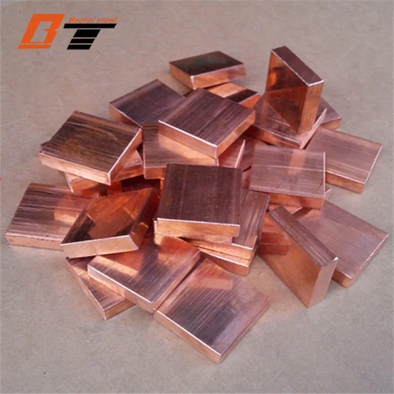 Customized 0.3mm to 3mm 4mm 99.9% Pure C11000 C10200 C17200 Copper Plate ASTM JIS En Red Cooper Shee